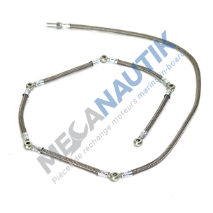 Flexible hose, injector fuel leak off