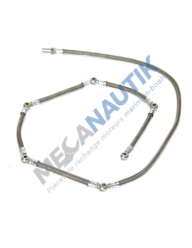 Flexible hose, fuel leak off 6W105  16200050A & 16200051B