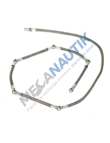 Flexible hose, injector fuel leak off