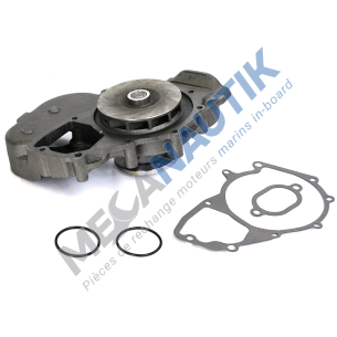Coolant pump with gaskets