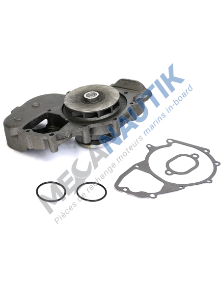 Coolant pump with gaskets
