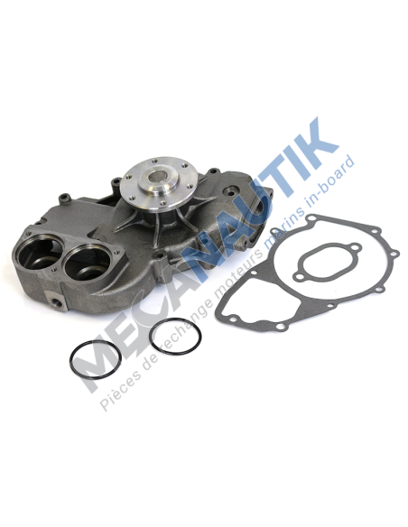 Coolant pump with gaskets