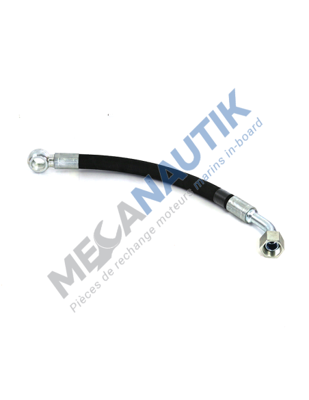 Tuberia flexible alimentación agua sobre turbocompresor