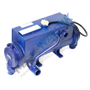 Intercambiador de agua dulce, agua de mar completo