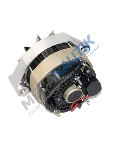 Alternator 24VDC 55A without pulley, insulated...  