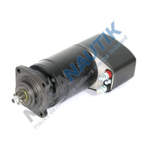 Starter motor 24VDC, insulated return