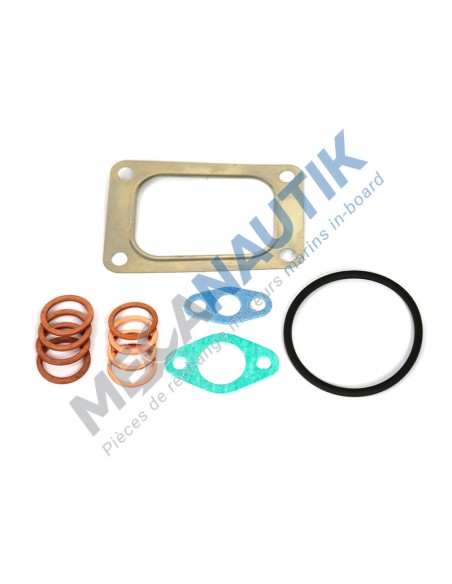Turbocharger mounting gasket kit