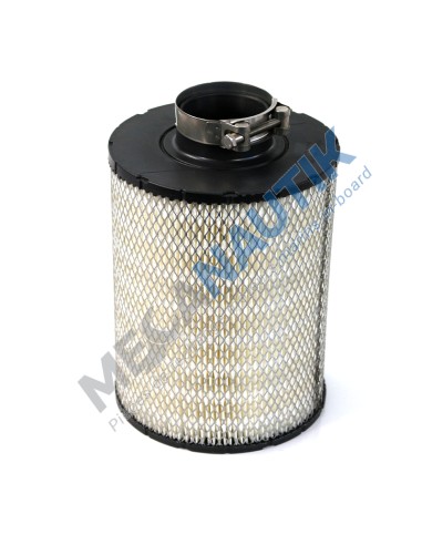 Air filter with clamp, D76 mm  16061230J