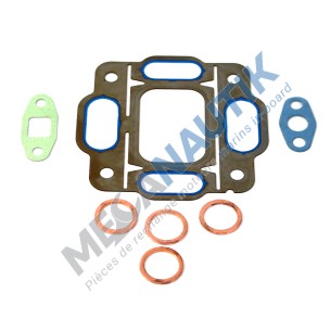 Turbocharger mounting gasket kit