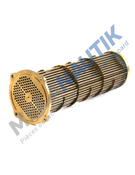 Cooler core, water exchanger