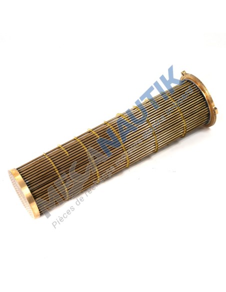 Cooler core, water exchanger