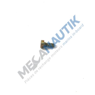 Tornillo hueco sobras de inyector