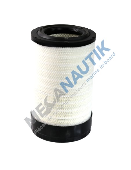 Kit élément filtre à air capoté 15", "Medium Duty"