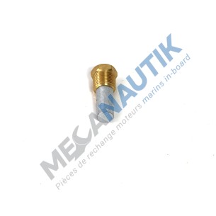 Anodo de zinc completo con tapon 3/8" NPT...