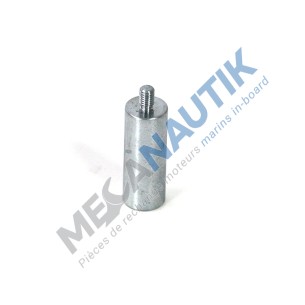 Anode de zinc L 45 mm Scania