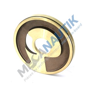 Port plate, seawater pump