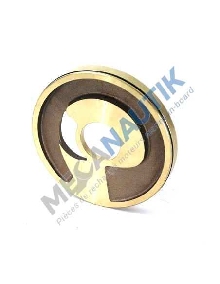 Port plate, seawater pump