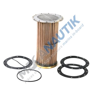 Water exchanger core, 370 tubes