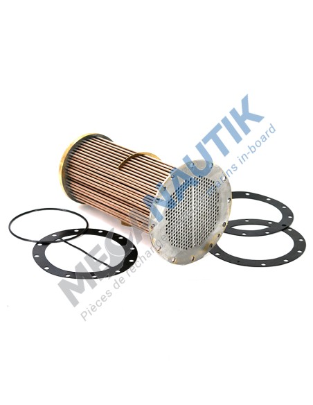 Water exchanger core, 370 tubes