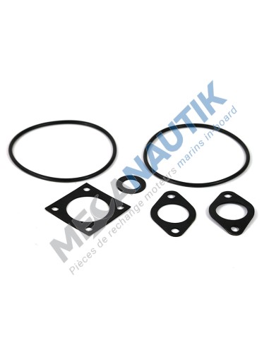 Gasket kit, water exchanger 6W105  16209900G & 16208840E & 16208850Q & 16208810X