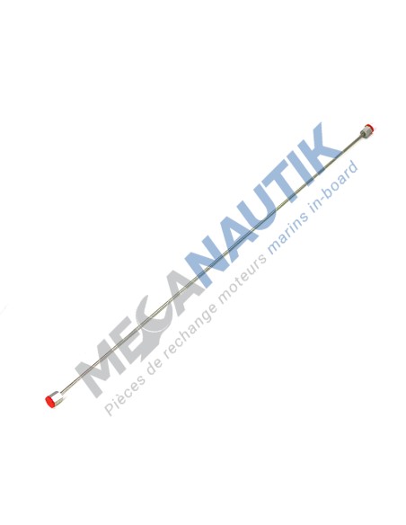 Straight fuel injection pipe