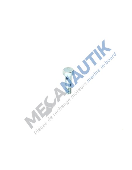 Double hollow screw,  injector fuel leak off