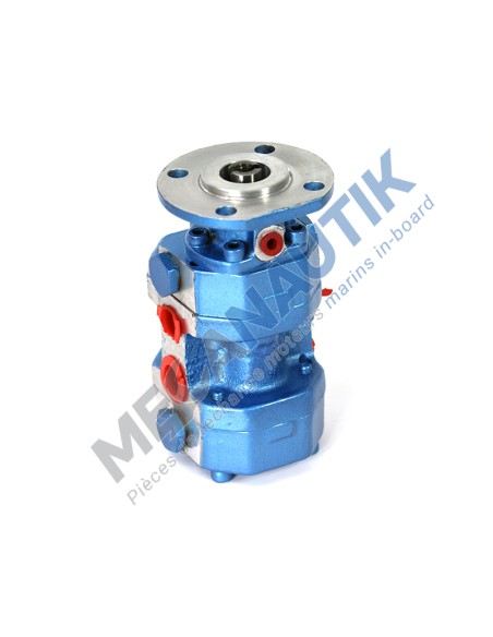 Twin fuel feed pump