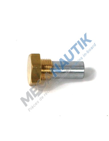 Zinc anode with plug M18  16081580D