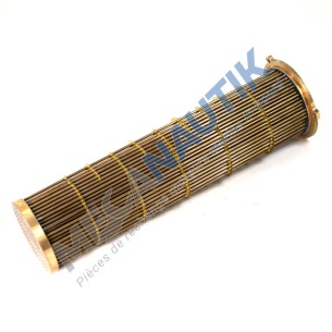 Cooler core, water exchanger