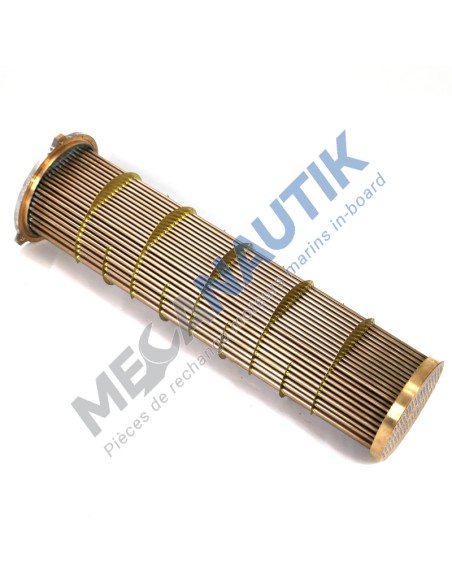 Cooler core, water exchanger