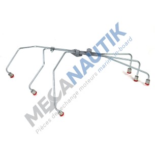 Nappe de tubes d'injection double enveloppe