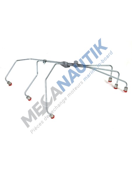 Nappe de tubes d'injection double enveloppe