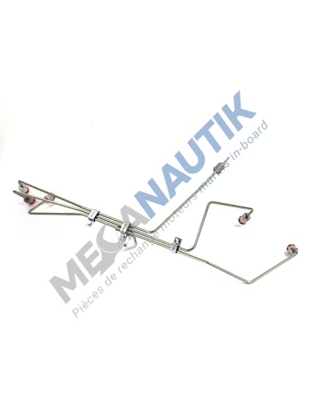 Nappe de tubes d'injection simple enveloppe