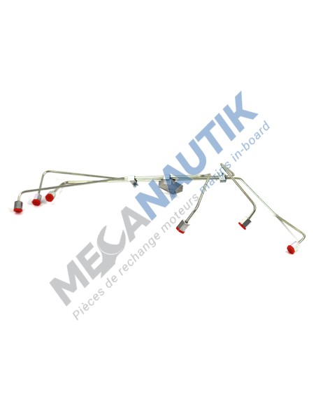 Injection pipe set