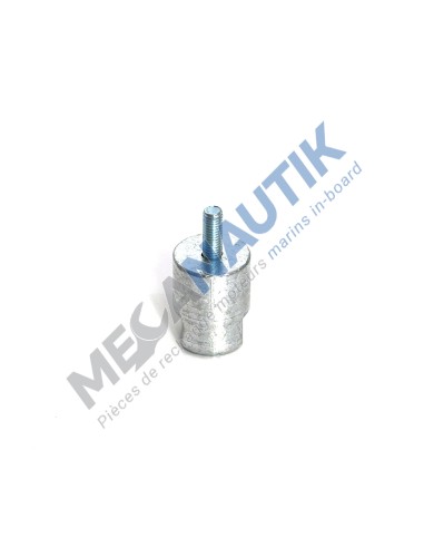 Cartucho de anodo de zinc sin tapón M8 Yanmar  27200-300400 & 27200300400