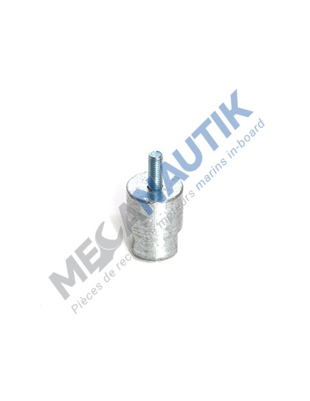 Zinc anode without plug M8 Yanmar