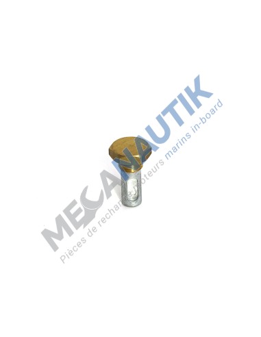Zinc anode with plug M16 IVECO  8105277 & 8105276