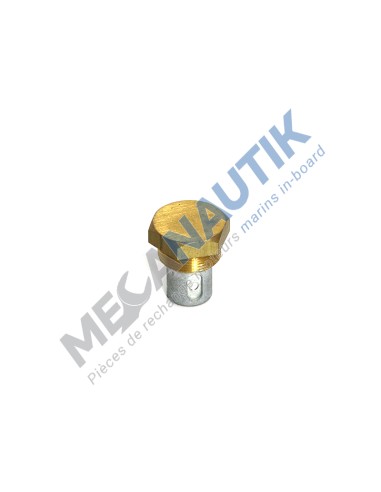 Zinc anode with plug M28 IVECO  8101771 & 8101772