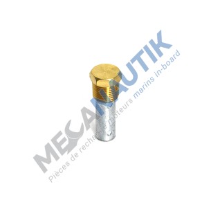 Anode de zinc avec bouchon 1/2" John Deere