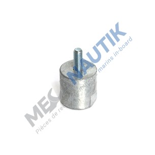Zinc anode without plug M10 Yanmar