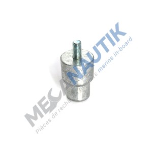Anode de zinc sans bouchon M8 Yanmar