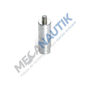 Zinc anode without plug M8 Yanmar