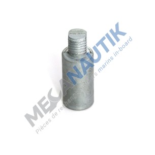 Anode de zinc sans bouchon 3/4" CAT
