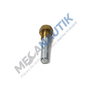 Anodo de zinc completo con tapon 7/16" CAT