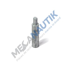 Anode de zinc sans bouchon 1/4" CAT
