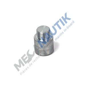 Anode de zinc sans bouchon 5/8" CAT