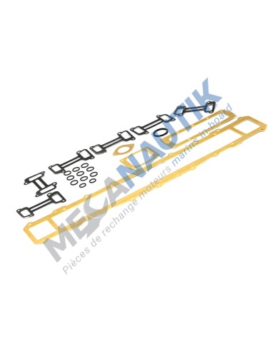 Gasket kit, air cooler DI12 59/60/62/64/65/66/70M  1536824 & 1529974 & 1516474 & 348993 & 1536412 & 1350795 & 1727316 & 392702