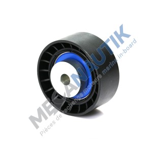 Smooth roller Ø 74 mm Ø int 11 mm