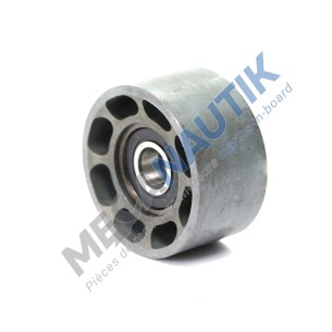 Smooth roller Ø 74 mm Øint 17 mm